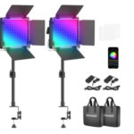 LED 660 pro Led Series  Video Light   On-Camera Photography Lighting Panel, Photo Studio, Fill Lamp for YouTube Vlog