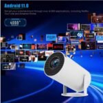 Magcubic Transpeed Android Projector 1280*720P 4K Wifi6 200ANSI Home Cinema Outdoor portable IPTV