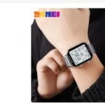 SKMEI 1299 Fashion Sports Men Watch Strap Waterproof Electronic Watches