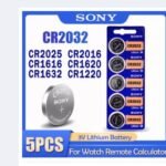 SONY CR2032 3V Lithium Button Batteries CR2025 CR2016 CR1632 CR1620 CR1616 CR2450 etc CMOS Motherboard Battery For watch calculator automobile key