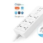 Wifi Smart Power Strip Universal with 5V3.1A Bluetooth Control Alexa Google Home Multi Plug 6AC 4USB Voice Control