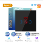 Tuya Smart With Timer WiFi Boiler Switch Water Heater Air Conditioner For Alexa Google Home