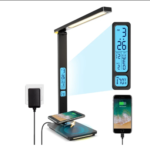 LAOPAO 10W QI Wireless Charging LED Desk Lamp With Calendar