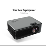 A30 Portable Projector WIFI Portable Home Theater Cinema Sync Phone 1080P E1YA