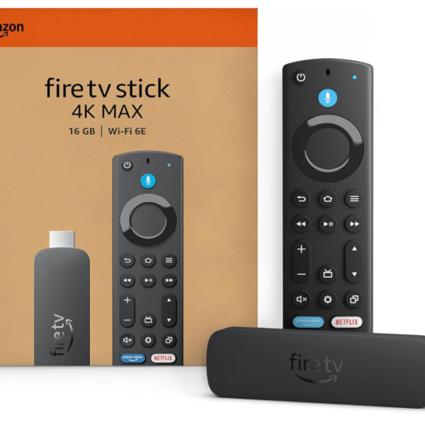Amazon Fire TV Stick 4K Max (newest model) with AI-powered Fire TV Search, IPTV Wi-Fi 6, stream over 1.5 million movies and shows, free & live TV