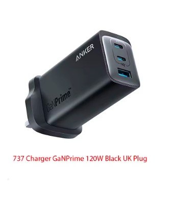 Anker 737 Charger 120W GaN Charger,USB Type C,charger fast charging,iphone charger,For iphone 15 pro max,For Galaxy