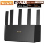 Tenda BE5100 4323Mbps mesh Dual Band Wi-Fi 7 Router (RE6L Pro) 1x2.5G + 3x1G Ports Easy Setup Security Parental Controls IPTV, Repeater, Wi-Fi Extender, Nooster