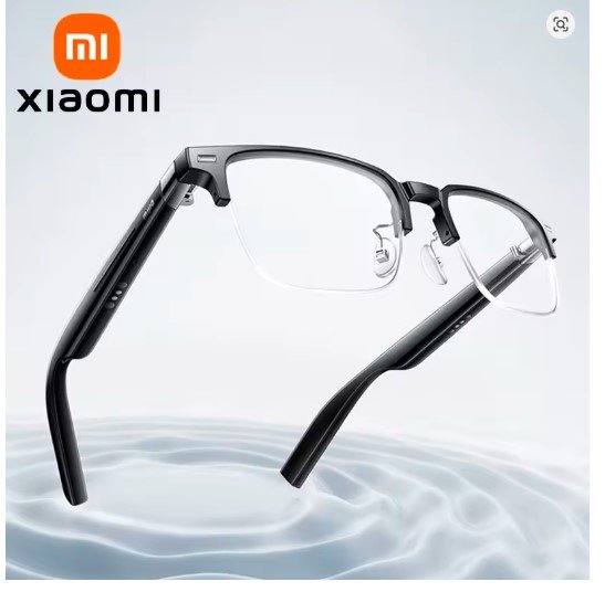 XIAOMI MIJIA Smart Audio Glasses Joyful Edition，Bluetooth 5.2 Headset，Detachable，Long Standby，2h Flash Charge，Anti-leakage Sound
