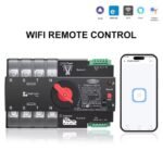 TOMZN 4P 125A Generator Din Rail eWelink WIFI smart ATS timer 230V Dual Power Automatic Transfer Selector Switch Uninterrupted - Image 2