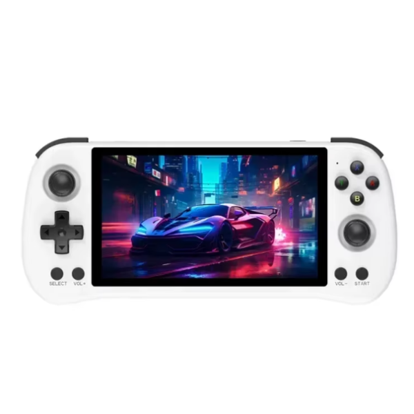 Powkiddy X55 Handheld Game Console Open Source System HD Support RK3566 5.5Inch Screen TV Connection Video Games