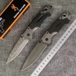 Folding Knife Outdoor Stainless Steel Pocket Knife Carry Folding Knife Fruit Knife Camping Portable High Hardness Sharpness
