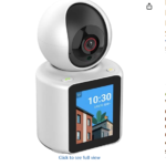 Video Calling Camera Smart Home Security Dome Camera Night Vision Motion Detection Two-Way Video Wireless Wifi Baby Monitor Indoor