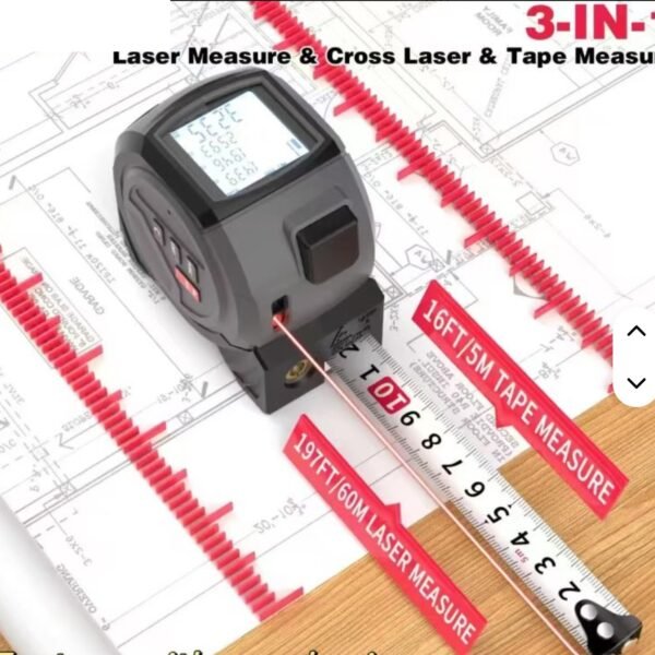 Multifunction High Precision 40m Pocket Digital Laser Meter – 3-in-1 Distance Measurement Tool