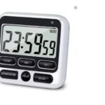 Digital Screen Kitchen Timer Large Display Digital Timer Square Cooking Count up Countdown Alarm Clock Sleep Stopwatch