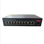 Cloud Managed 8-Port POE Switch L2 48V Active IEEE 802.3 AF/AT for Industrial IP Camera CCTV RJ45 Console Port VLAN