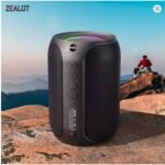 ZEALOT-S32PRO 15W Portable Bluetooth 5.2 Speaker Outdoor Waterproof Wireless TWS Mini Column Box Speaker
