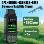 ZL-190PLUS High-precision handheld GPS measuring instrument, sturdy and waterproof, used for measuring the area and distance of pastures - Image 5