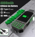 ZL-190PLUS High-precision handheld GPS measuring instrument, sturdy and waterproof, used for measuring the area and distance of pastures - Image 3