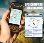 A8 Portable GPS  Handheld GPS navigator preloaded with US topographic maps, suitable for outdoor hiking and camping, with 32 GB of memory - Image 5
