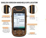 A8 Portable GPS  Handheld GPS navigator preloaded with US topographic maps, suitable for outdoor hiking and camping, with 32 GB of memory - Image 3