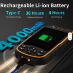 A8 Portable GPS  Handheld GPS navigator preloaded with US topographic maps, suitable for outdoor hiking and camping, with 32 GB of memory - Image 2