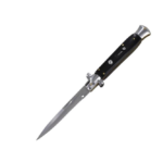 Italian Wooden Handle Knife Folding Outdoor Tactical Long Knives