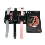 H9 PK S9 Ultra Series 9 Smart Watch Fitness tracker Inteligente Smartwatch for IOS and Android -Black - Image 2