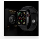 H9 PK S9 Ultra Series 9 Smart Watch Fitness tracker Inteligente Smartwatch for IOS and Android -Black