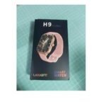 H9 PK S9 Ultra Series 9 Smart Watch Fitness tracker Inteligente Smartwatch for IOS and Android = Silver