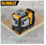 DEW DW089LG 1:1 Laser Level Self Levelling 12 Line 3 X 360 Green Beam Laser 12V Li-Ion Battery Lasers Outdoor - Image 2