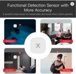 Wall mount Wifi MmWave Human Presence Motion Sensor With Luminance/Distance Detection 5/110/220V Tuya Smart Life Home Automation - Image 9