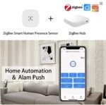 Wall mount Wifi MmWave Human Presence Motion Sensor With Luminance/Distance Detection 5/110/220V Tuya Smart Life Home Automation - Image 6