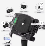 Kinfuto High Quality Flexible Folding Tripod Stand Compatible with Video Phones and Digital Cameras Mobile Phones - Image 3