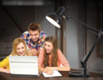 Style Long Arms Led Desk Lamp For Study Reading Eye Protection Metal Foldable Desk Lamp - Image 3