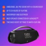 JBL Boombox 4 - Most Powerful Portable Waterproof Speaker with Massive Pro Sound, Up to 34 Hours of Playtime, & Multi-Speaker Connection by Auracast™ (Blue)]1 - Image 3