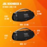 JBL Boombox 4 - Most Powerful Portable Waterproof Speaker with Massive Pro Sound, Up to 34 Hours of Playtime, & Multi-Speaker Connection by Auracast™ (Blue)]1 - Image 4