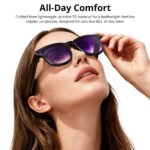 COLMI A2 AI Smart Glasses With Camera and Display Wireless Bluetooth Audio Video Recording 1080p Wearable Technology - Image 4