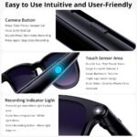 COLMI A2 AI Smart Glasses With Camera and Display Wireless Bluetooth Audio Video Recording 1080p Wearable Technology - Image 2