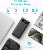 Anker Power Bank 20,000mAh  87W Max with Built-in USB-C Cable Portable Charger Fast Charging Battery Pack for Mobile Phone Laptops - Image 5