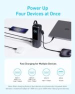 Anker Power 165W 25000mAh Bank  Fast Charging Battery Pack Built in Cables Ultra Fast Portable Charger for Mobile Phone Laptops - Image 5