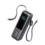 Anker Power 165W 25000mAh Bank  Fast Charging Battery Pack Built in Cables Ultra Fast Portable Charger for Mobile Phone Laptops