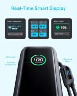 Anker Power 165W 25000mAh Bank  Fast Charging Battery Pack Built in Cables Ultra Fast Portable Charger for Mobile Phone Laptops - Image 4