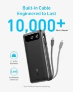 Anker Power Bank 20,000mAh  87W Max with Built-in USB-C Cable Portable Charger Fast Charging Battery Pack for Mobile Phone Laptops - Image 6