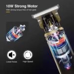 Metal T Blade Cutting Body Shaver Machine Cordless Rechargeable Electric Hair Trimmer Portable Hair Trimmer for Male