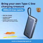 UGREEN 45W 20000mAh Power Bank Bidirectional Fast Charging Can Be Used On Airplanes Portable Power Bank for Mobile Phones - Image 2