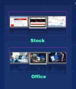 Z80A 15.6 Inch Triple Laptop Screen 1080P LCD Monitors Portable  Extender Dual IPS TFT Panel Type Tri Screen Monitor for Laptop - Image 4