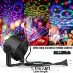 7-Mode Disco Ball Strobe Lamp LED Light Source Remote Control Party Lights for DJ Dance Birthday Festival Decor - Image 7
