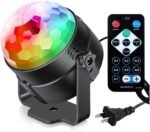 7-Mode Disco Ball Strobe Lamp LED Light Source Remote Control Party Lights for DJ Dance Birthday Festival Decor - Image 6