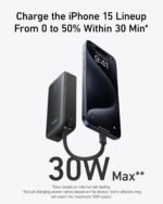 Anker Nano Power Bank 10000mAh PD 30W Max Output Fast Charging Portable Fast Charger Built-in USB-C Cable for iPhone Samsung - Image 6