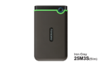 Transcend StoreJet 25M3 – Military-Grade Shockproof Portable External Hard Drive